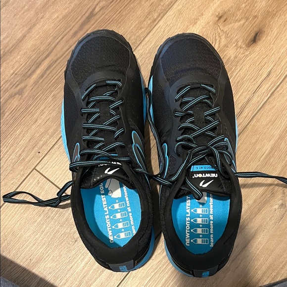 Newton Black and Blue Running Shoes - Picture 9 of 10